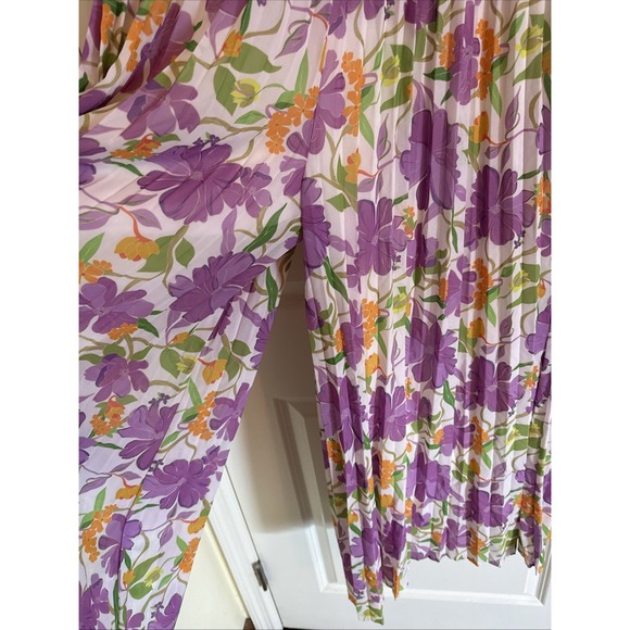 Flying Tomato Enjoy Your Life With Woven Pants Floral Sz Small Cottage Core Boho - Picture 2 of 7